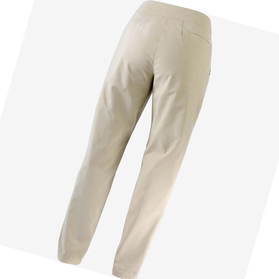 Pantalones Salomon WAYFARER CITY Mujer Blancos | MX 2382GSO